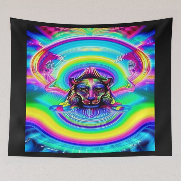 Item preview, Colorado hongos mágicos Psychedelic Circus arte digital designed and sold by ValleyDream.