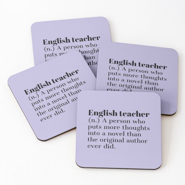 Item preview, Cute English teacher dictionary definition - Funny english teacher designed and sold by Theleochick.