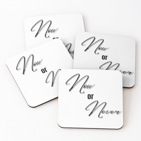 Item preview, Now or Never Motivational Text designed and sold by arkamshah17.