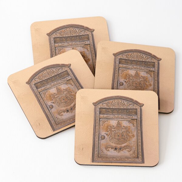 Item preview, Ocher rusty letterbox designed and sold by Ponted.