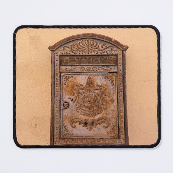 Item preview, Ocher rusty letterbox designed and sold by Ponted.