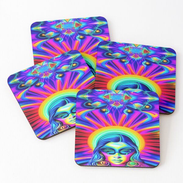 Item preview, Colorado hongos mágicos Psychedelic Circus arte digital designed and sold by ValleyDream.