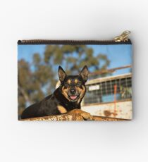 King Of The Kelpies & His Hilux Ute....... Studio Pouch