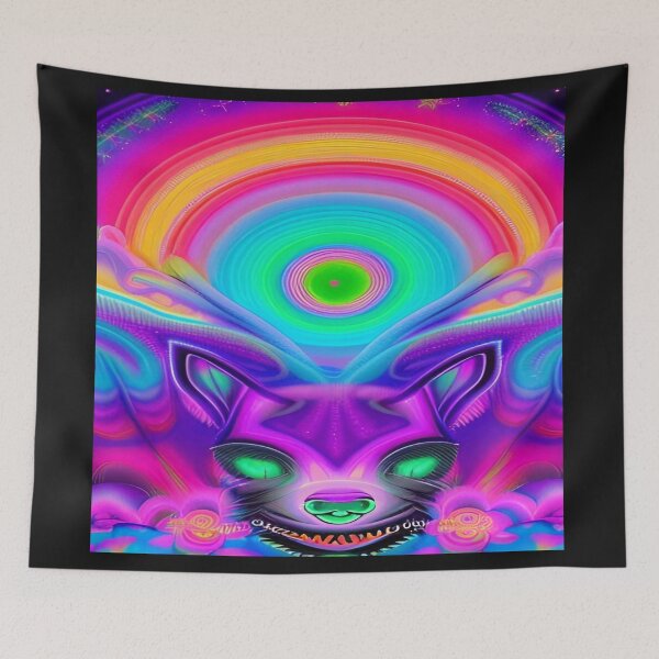 Item preview, Colorado hongos mágicos Psychedelic Circus arte digital designed and sold by ValleyDream.