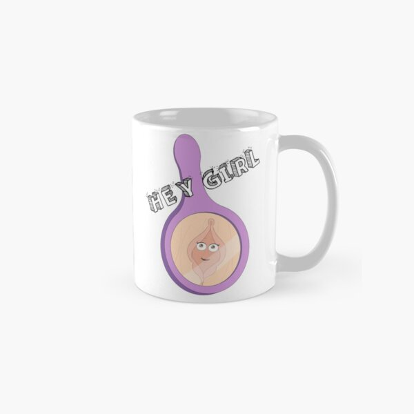 big mouth, hey girl Classic Mug