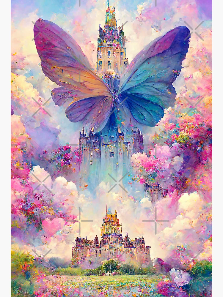 Fairytale Rainbow River / Rainbow Lover Pastel Room Decor Pastel Rainbow  Cloud Abstract Art Print Sticker for Sale by PrincessArtwork