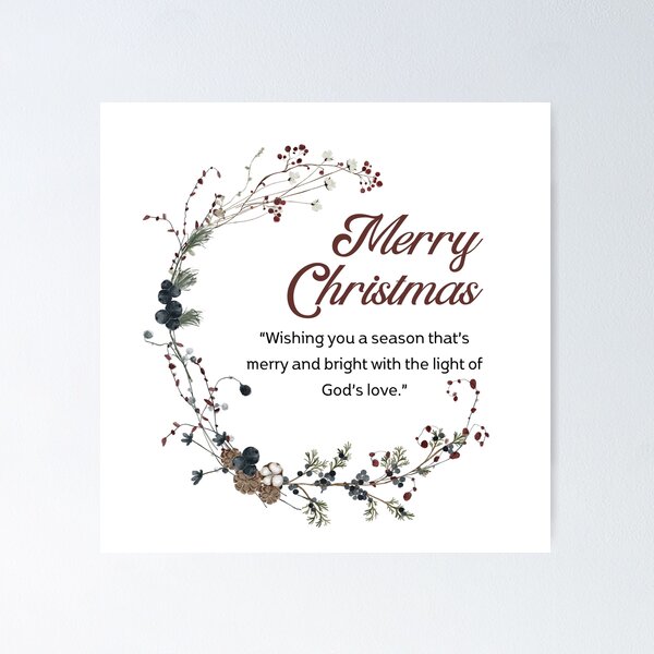 Item preview, Merry Christmas Round Sticker 22 designed and sold by LD-LailaDesign.