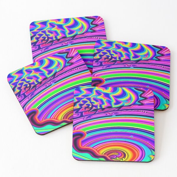Item preview, Colorado hongos mágicos Psychedelic Circus arte digital designed and sold by ValleyDream.