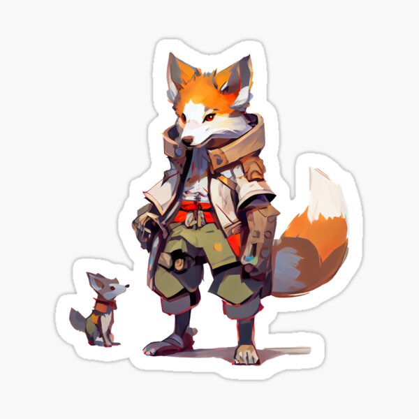 ✦AriCottonCandy✦ — Fundy with tiny foxes! I like the idea that