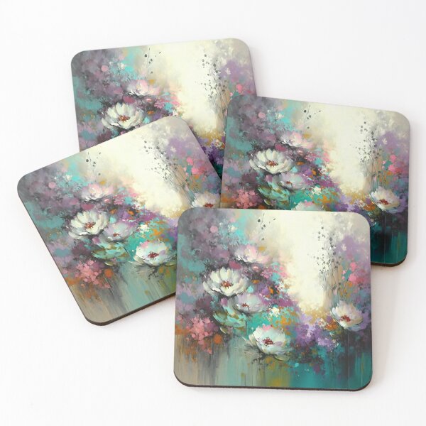 Item preview, Modern Abstract Flowers designed and sold by Darmon-Designs.