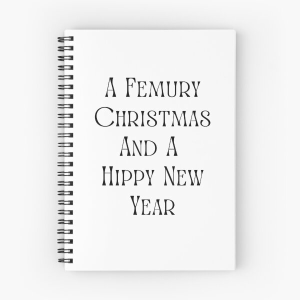 Artikelvorschau, A Femury Christmas And Hippy New Year  entworfen und verkauft von Teesgeek.