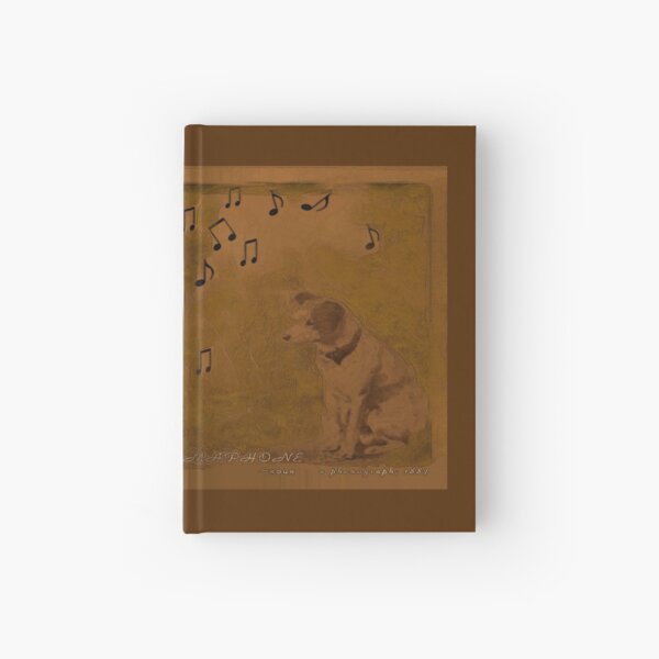 His Masters voice... Hardcover Journal