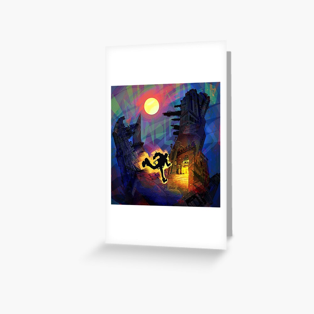 Item preview, Greeting Card designed and sold by TheMintMoon.