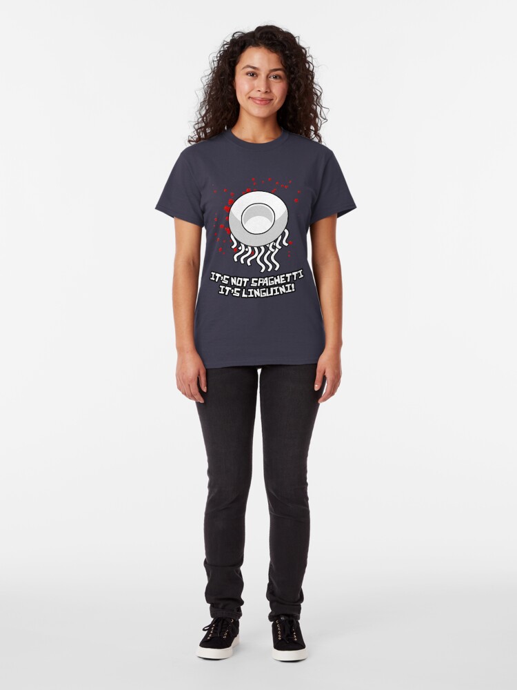 Alternate view of It's not spaghetti, it's linguini! Classic T-Shirt