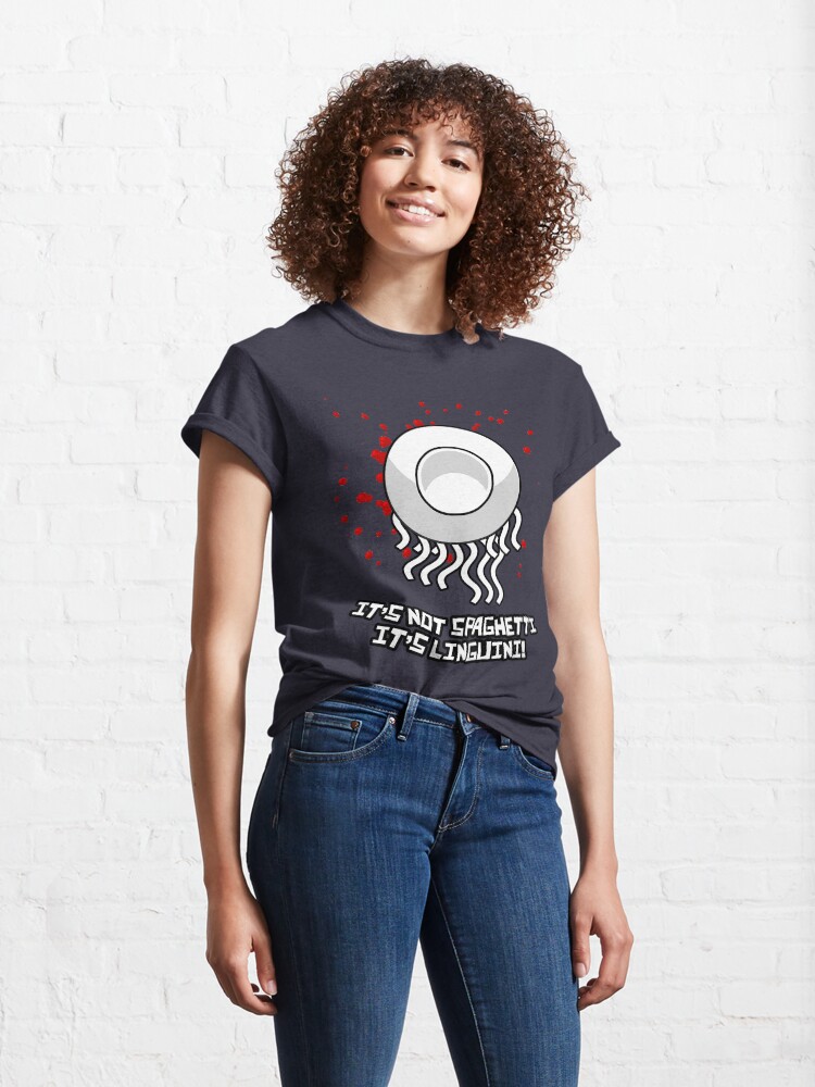 Alternate view of It's not spaghetti, it's linguini! Classic T-Shirt