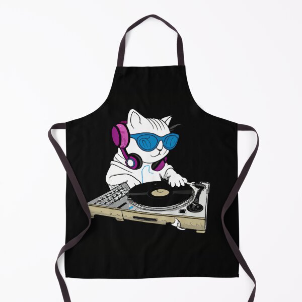 Item preview, Cool Cat DJ with Sunglasses Artwork designed and sold by Vividality.