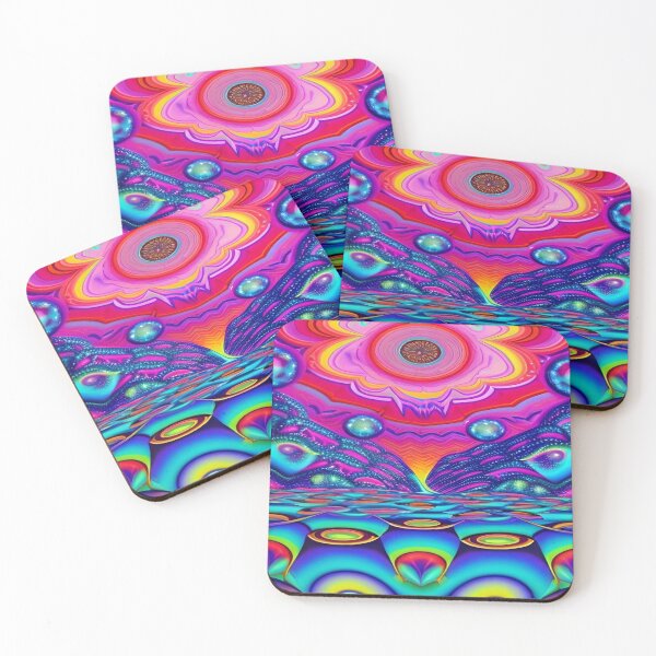 Item preview, Colorado hongos mágicos Psychedelic Circus arte digital designed and sold by ValleyDream.