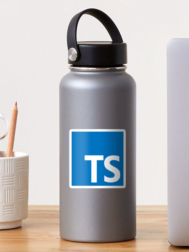Thumbnail 1 of 3, Sticker, typescript designed and sold by yourgeekside.