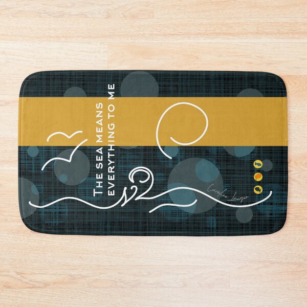 Item preview, Wild open water swimming, winter bathers. The sea means everything to me fun for swimmer lovers. Caroline Laursen Original designed and sold by Caroline Laursen.
