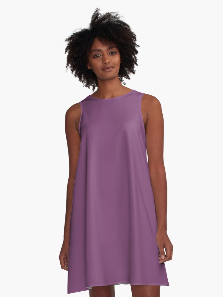 grape purple dress