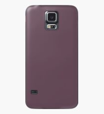 Pflaumenwein Lila Hülle & Klebefolie für Samsung Galaxy