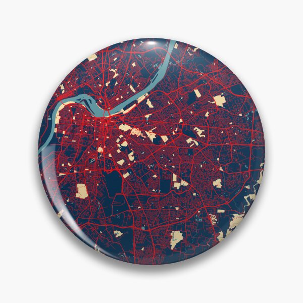 Item preview, Louisville City Map of Kentucky, USA - Hope designed and sold by deMAP.