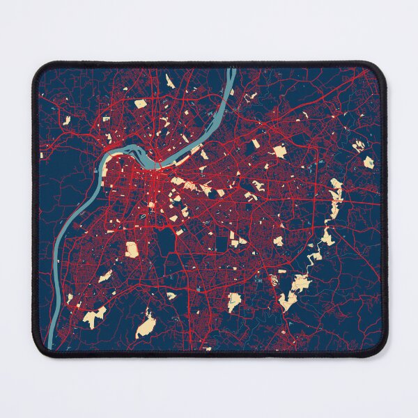 Item preview, Louisville City Map of Kentucky, USA - Hope designed and sold by deMAP.
