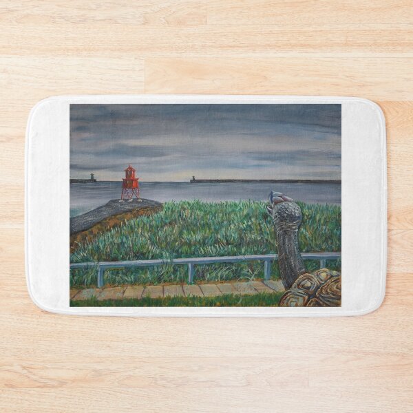 Item preview, Oil Painting - South Shields Beach, Tyne, England designed and sold by Igor Pozdnyakov.