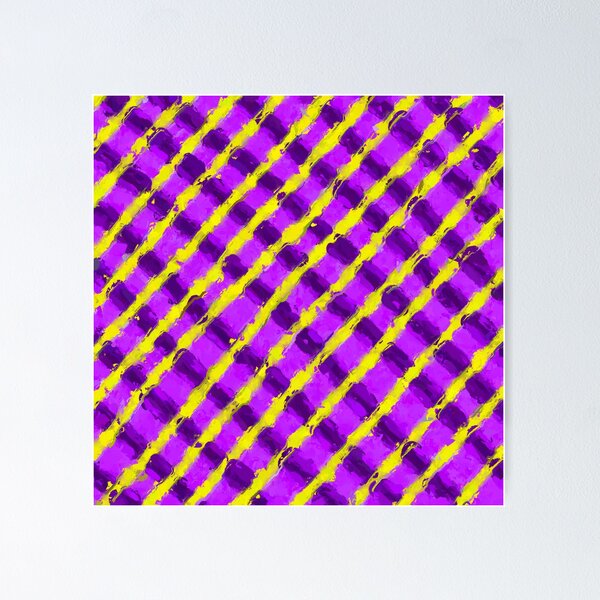 Item preview, line pattern painting abstract background in purple and yellow designed and sold by Mrvell.