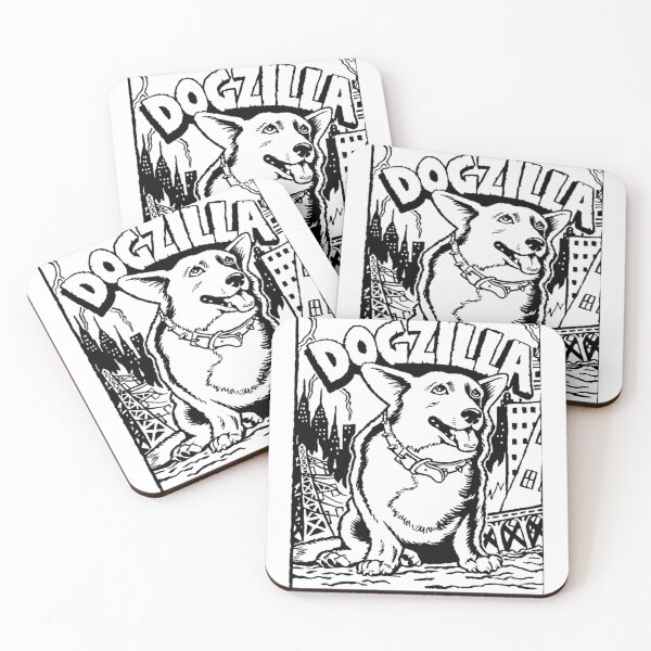 Item preview, Dogzilla illustration  designed and sold by Vehiclestore.