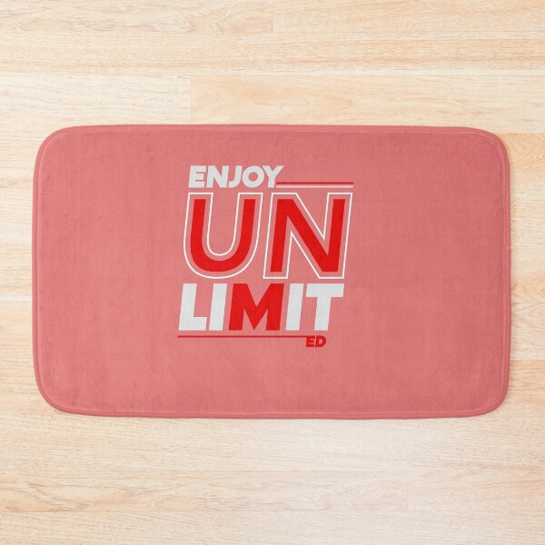 Item preview, Enjoy Unlimited The Best Motivation Phrase Slogan  designed and sold by facePale.