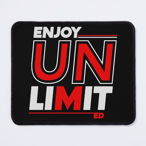 Item preview, Enjoy Unlimited The Best Motivation Phrase Slogan  designed and sold by facePale.