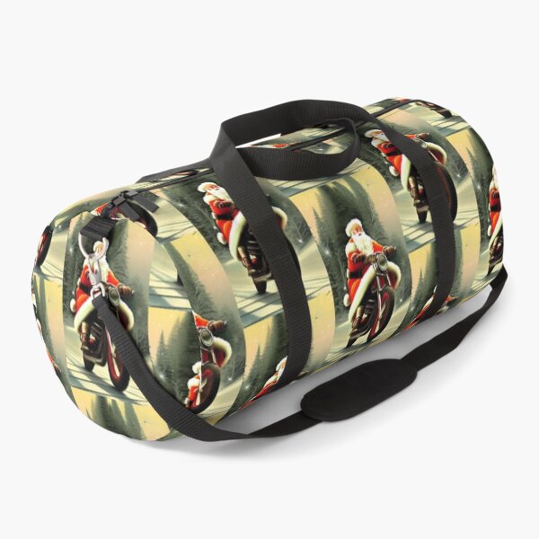 Item preview, Santa Rides a Motorcycle designed and sold by DiverAstronaut.