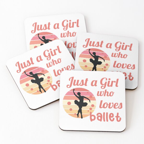 Item preview, Just A Girl Who Loves Ballet designed and sold by beefrancky.
