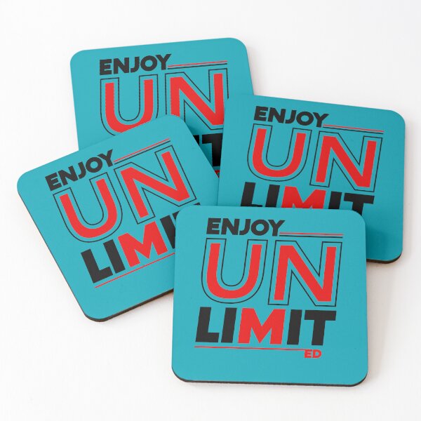 Item preview, Enjoy UnlimitedThe Best Motivation Phrase Slogan  designed and sold by facePale.