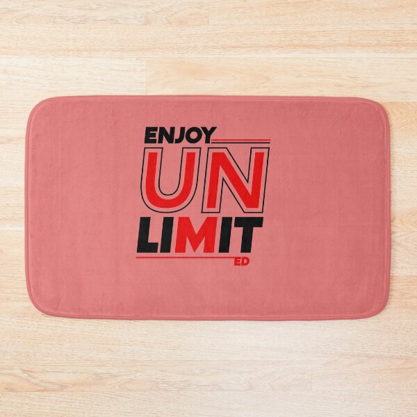 Item preview, Enjoy UnlimitedThe Best Motivation Phrase Slogan  designed and sold by facePale.