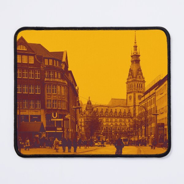 Item preview, Hamburg Rathaus cityscape designed and sold by hawkie.