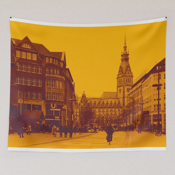 Item preview, Hamburg Rathaus cityscape designed and sold by hawkie.