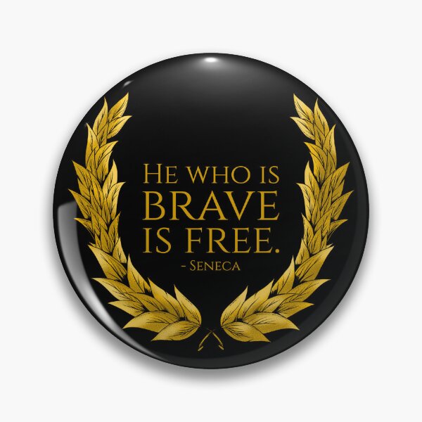Item preview, He who is brave is free. - Seneca designed and sold by Styrman.