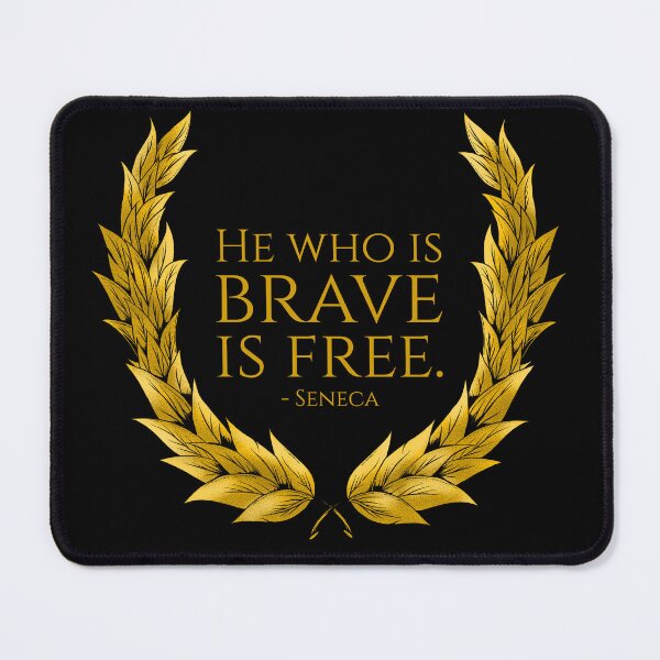Item preview, He who is brave is free. - Seneca designed and sold by Styrman.