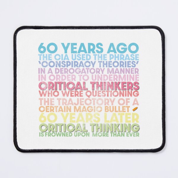 Item preview, 50 YEARS AGO IN 1963 | CRITICAL THINKING BECAME A BAD THING designed and sold by axelle1410.