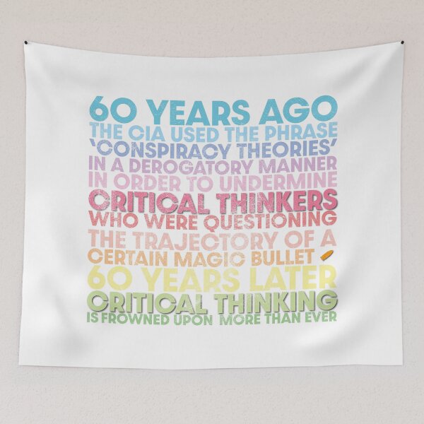 Item preview, 50 YEARS AGO IN 1963 | CRITICAL THINKING BECAME A BAD THING designed and sold by axelle1410.