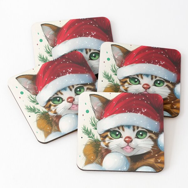 Item preview, Pretty Santa Kitten designed and sold by zorropriest.