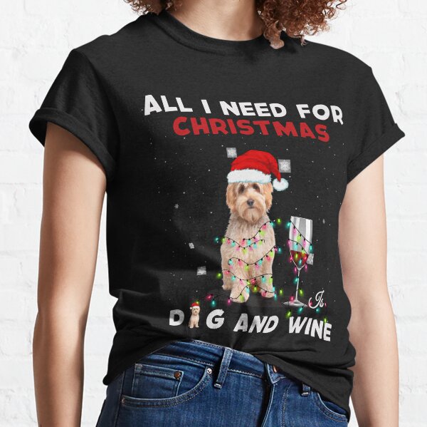 labradoodle christmas shirt