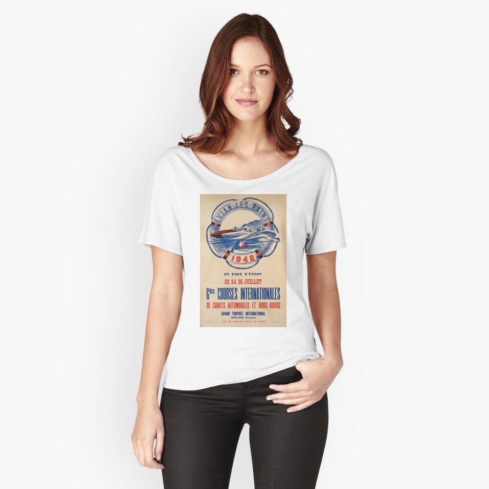 Evian les Bains 1948 Essential T Shirt by BrigitteCooper Redbubble