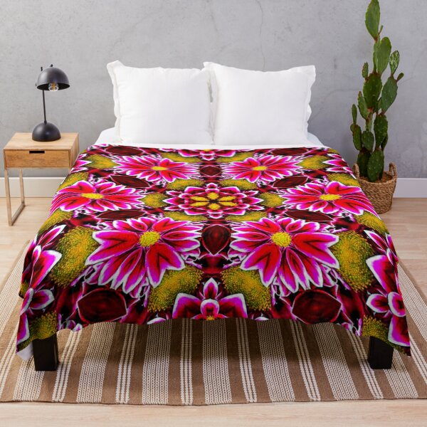 Item preview, Red Marguerite Pattern designed and sold by Patternflower.