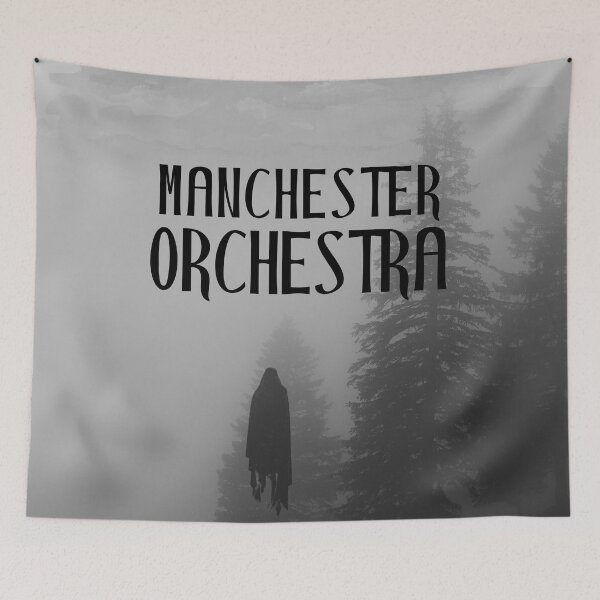 Item preview, Manchester Orchestra Black designed and sold by CraftwithNadia.