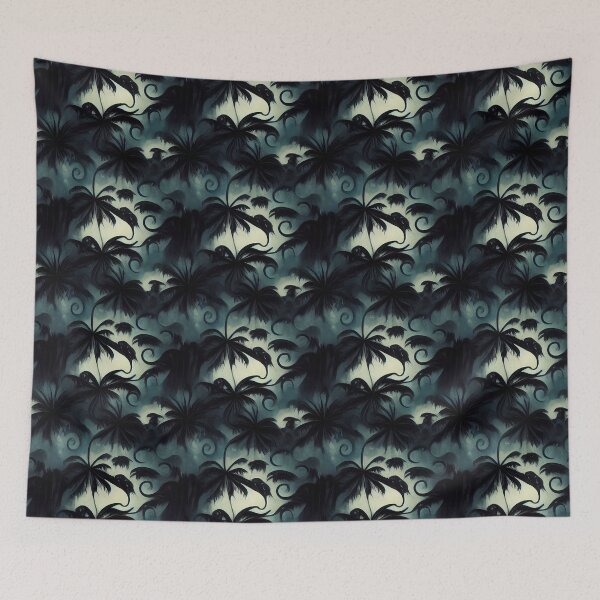 Item preview, The Murmur Of The Night Hurricane, Dark Tropical Motif designed and sold by raulmaler.