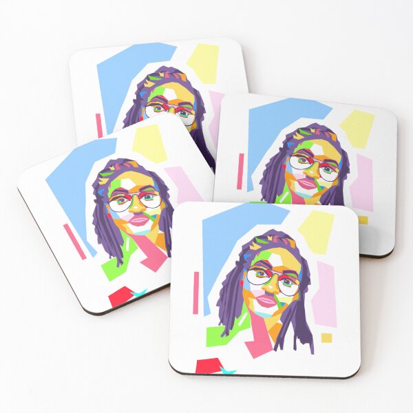 Item preview, Black girl Colorful WPAP Pop Art Illustration  designed and sold by EYE ILLUSTRATE  GRAPHICS.