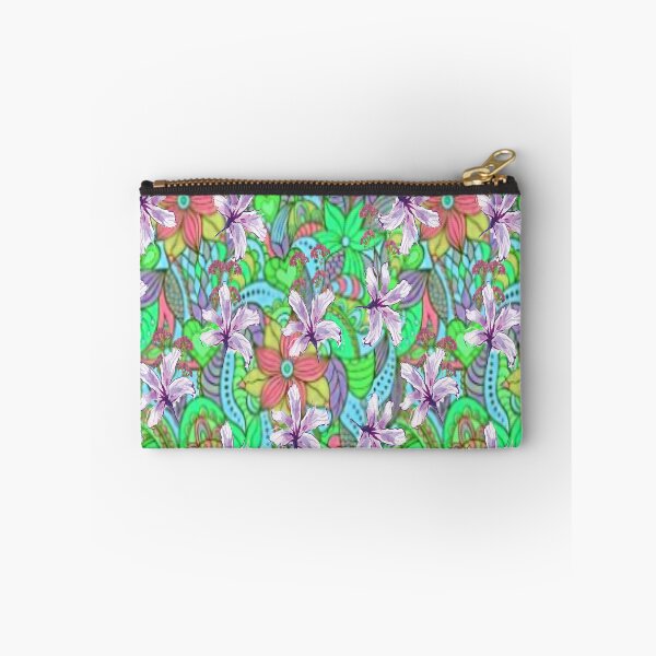 Item preview, Hello Spring Botanical Abstraction, bold colorful abstract playful design inspired by nature designed and sold by Adri Barnard.
